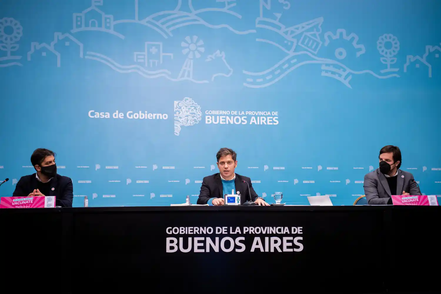 Kicillof: “El 83% de los bonaerenses ya tiene una dosis de vacuna y hay que alcanzar a los que faltan”