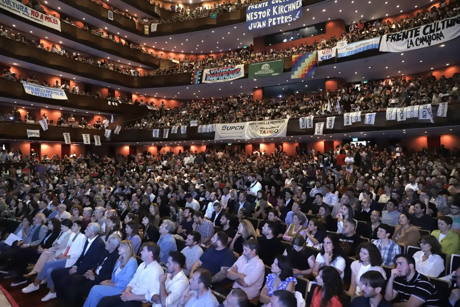 La Sala Ginastera del Teatro Argentino de la ciudad de La Plata.