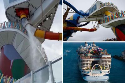Pánico en un crucero: un pasajero sufrió heridas graves tras romperse un tobogán