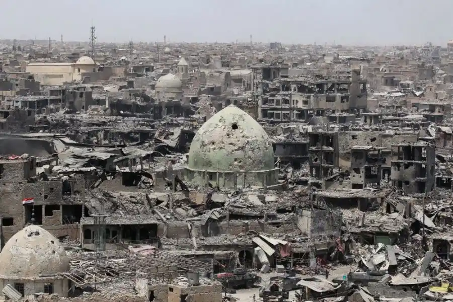 Esto quedó de Mosul tras la retirada del Estado Islámico