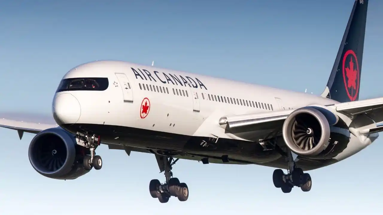 Aterrizó con éxito el avión de Air Canadá