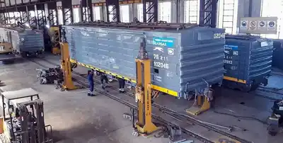 En el norte provincial adaptan vagones para transportar cereales hacia los puertos