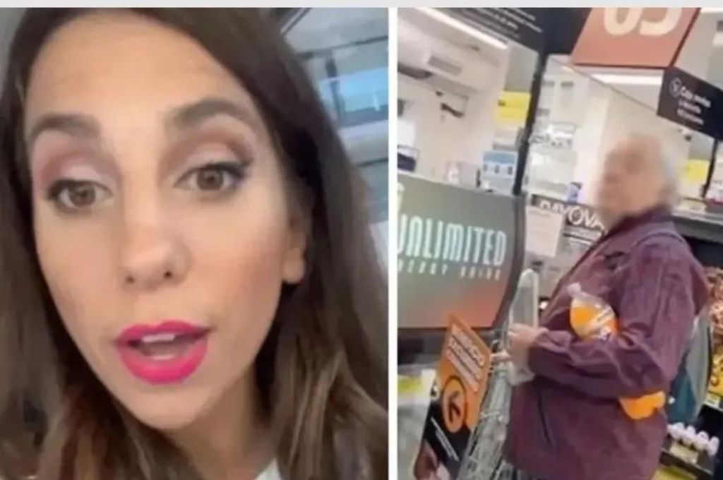 Video: el momento en que Cinthia Fernández escrachó a un “degenerado” que la acosó en la calle