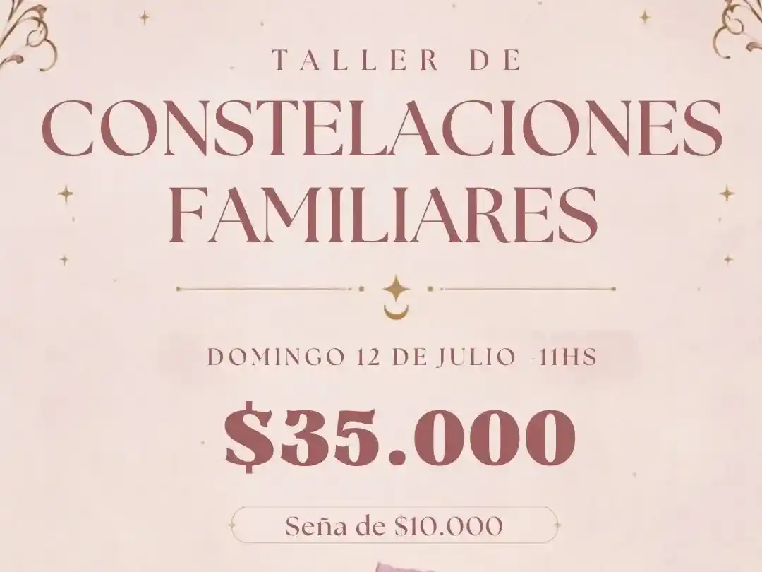 Encuentros de constelaciones familiares y sanación femenina en Chascomús