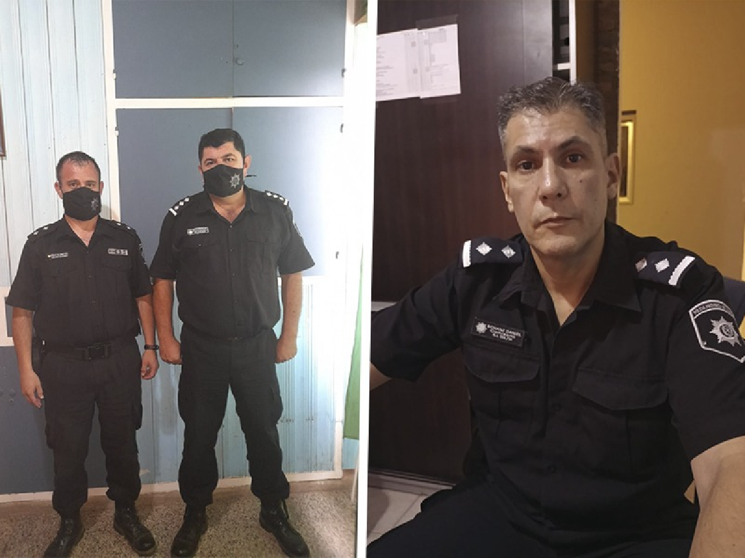 “Nos ponemos a trabajar de inmediato”: asumieron nuevos jefes policiales en Frontera y Josefina