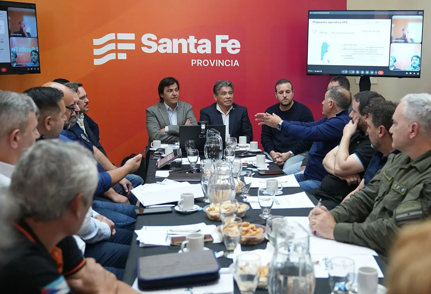 La provincia de Santa Fe fue sede de la primera reunión de la Mesa de Alerta Temprana y Preparación ante El Niño 2026