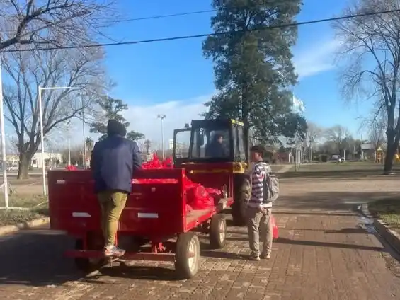 María Teresa se recupera. Foto: Luciano Giuliani (periodista de María Teresa).