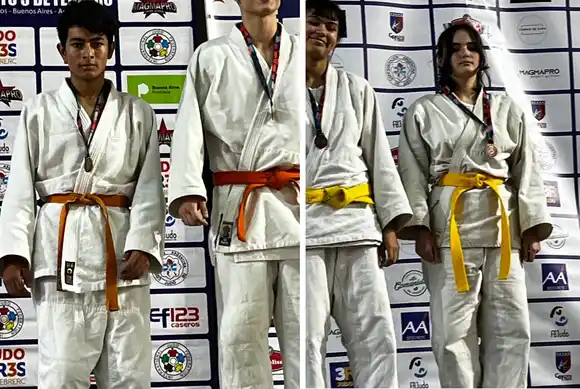 Jóvenes judocas de Chascomús destacan en el Abierto de Judo de Tres de Febrero