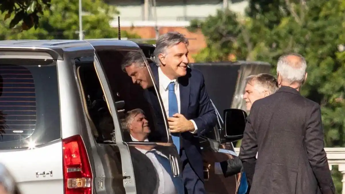 Martín Llaryora llega a Casa Rosada