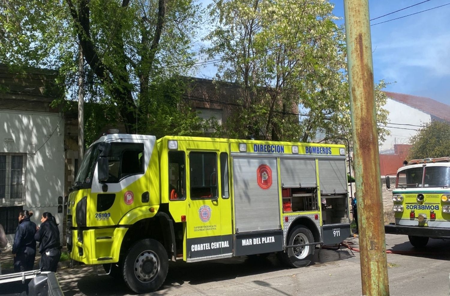 Incendio en barrio San Juan: había okupas en la casa abandonada