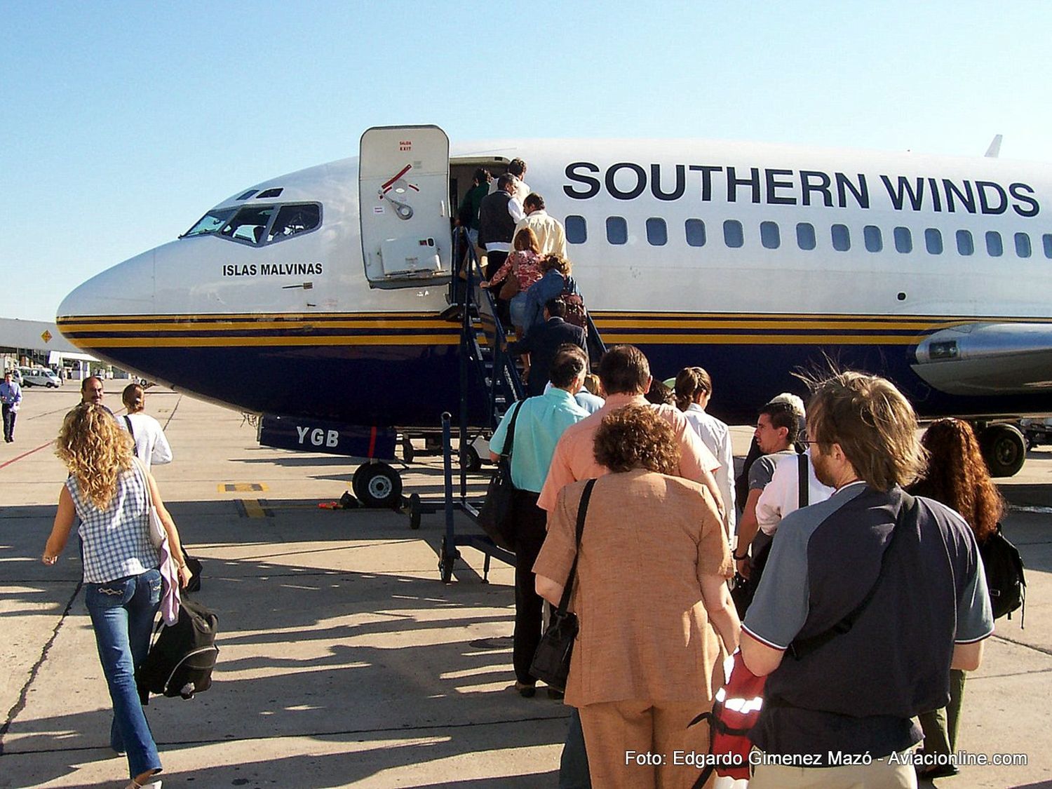 [Fotogalería] Recuerdos de mi último vuelo con Southern Winds hace 16 años