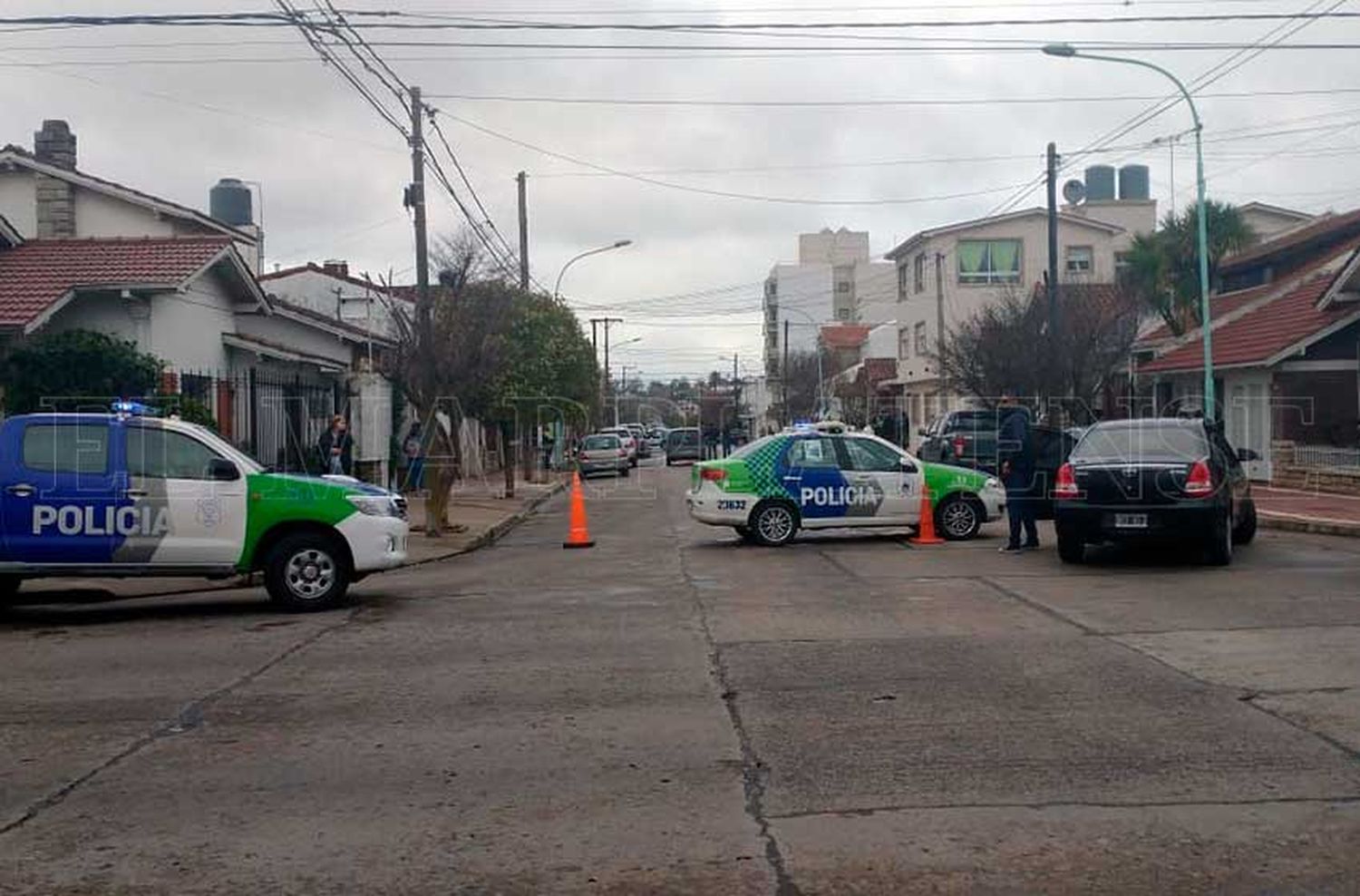 Muerte en Chauvín: se buscan rastros de dos delincuentes que acompañaban al hombre abatido