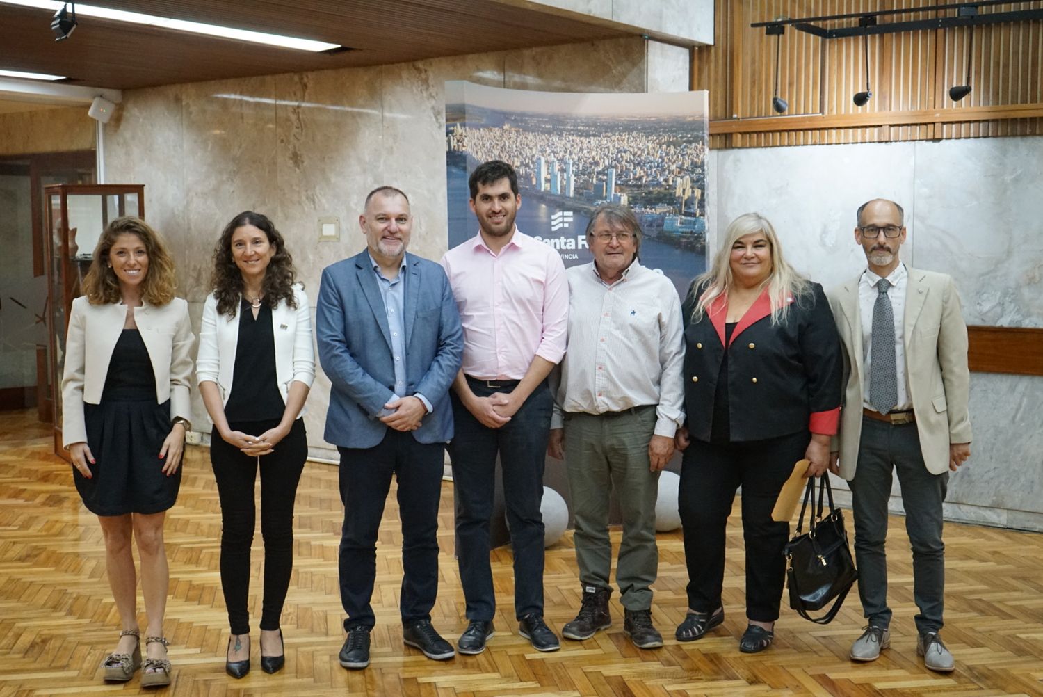 Visita con el secretario de la Casa de Santa Fe en Capital Federal.