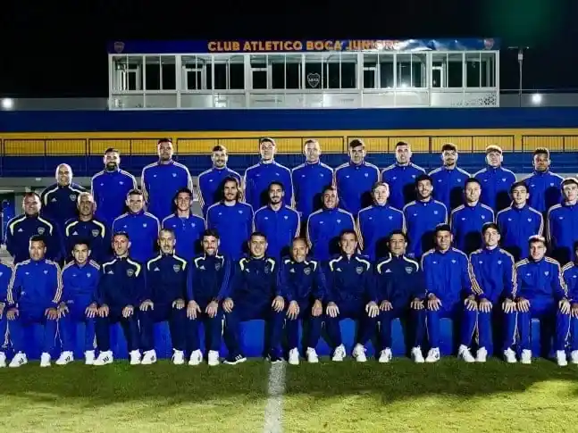 Con algunas ausencias, la delegación de Boca que viajará al Mundial de Clubes. Foto: @BocaJrsOficial