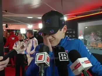 Colapinto, autocrítico tras el GP de Qatar.Foto:DAZN