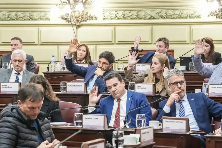 Convención Pullaro votando
