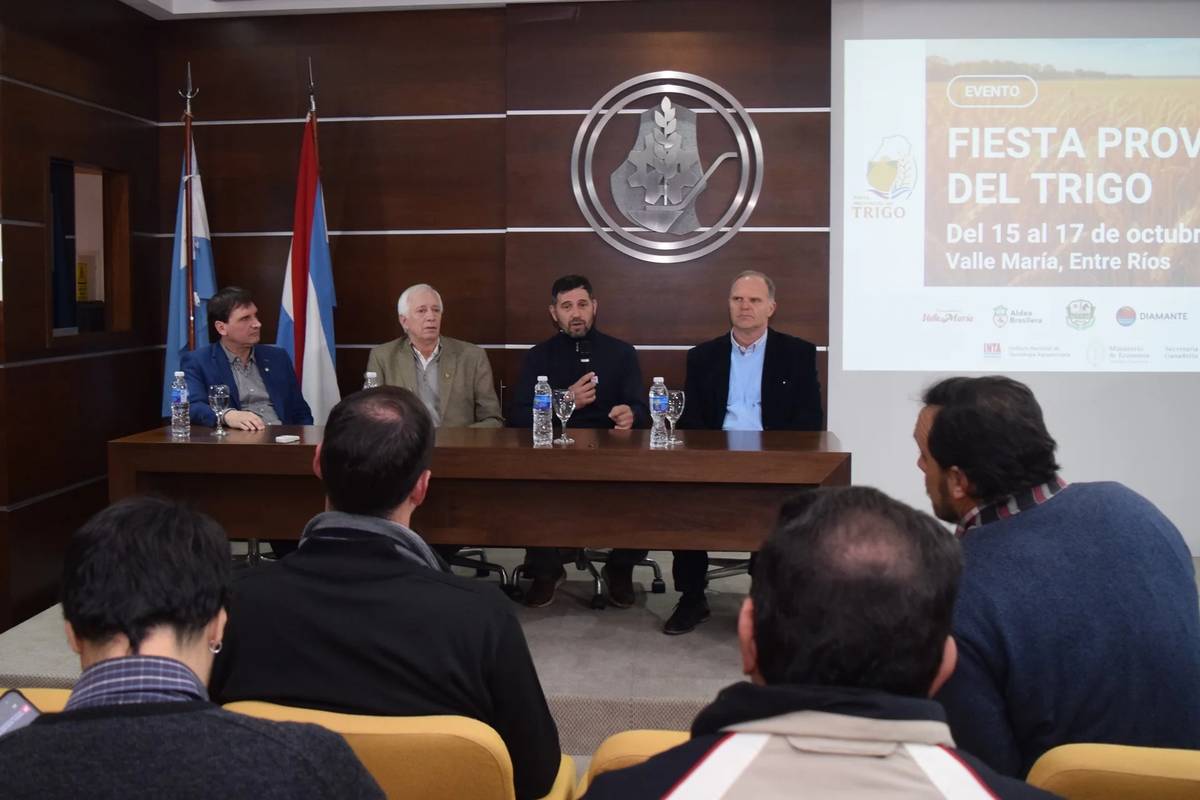 Valle María será sede de la primera Fiesta Provincial del Trigo: se realizará en octubre
