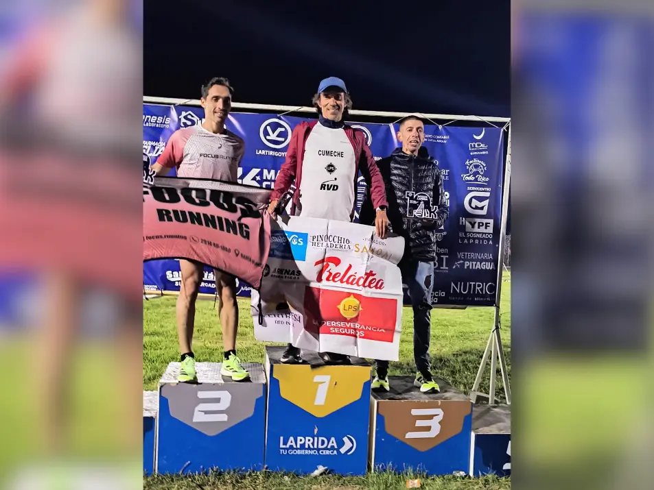 Sanguinetti fue el más rápido en su categoría en Laprida