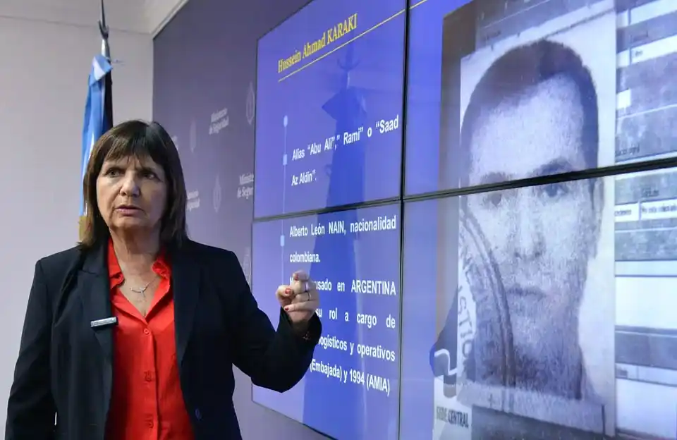 La ministra de Seguridad, Patricia Bullrich.