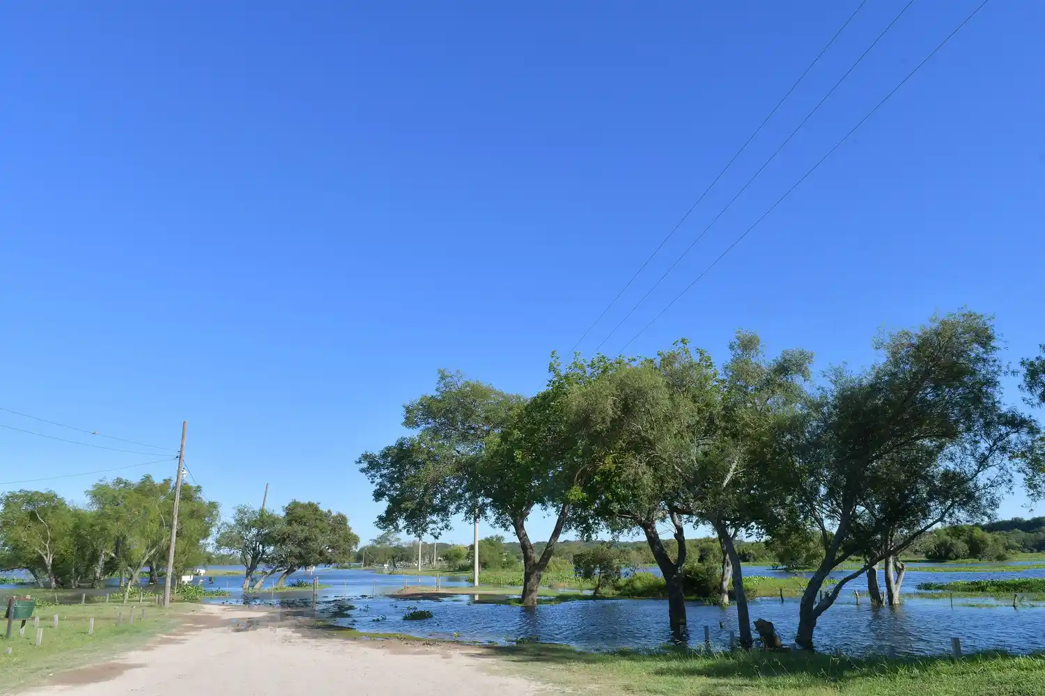 Suspensión preventiva del ingreso al agua en la playa del Balneario de Valle María
