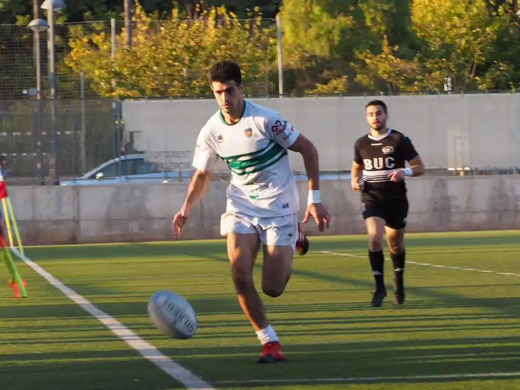 Lasarte, otro tandilense  que prueba el rugby español