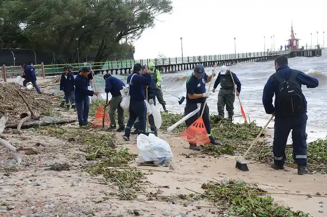 Convocan a una nueva jornada de limpieza en la costa de San Isidro 