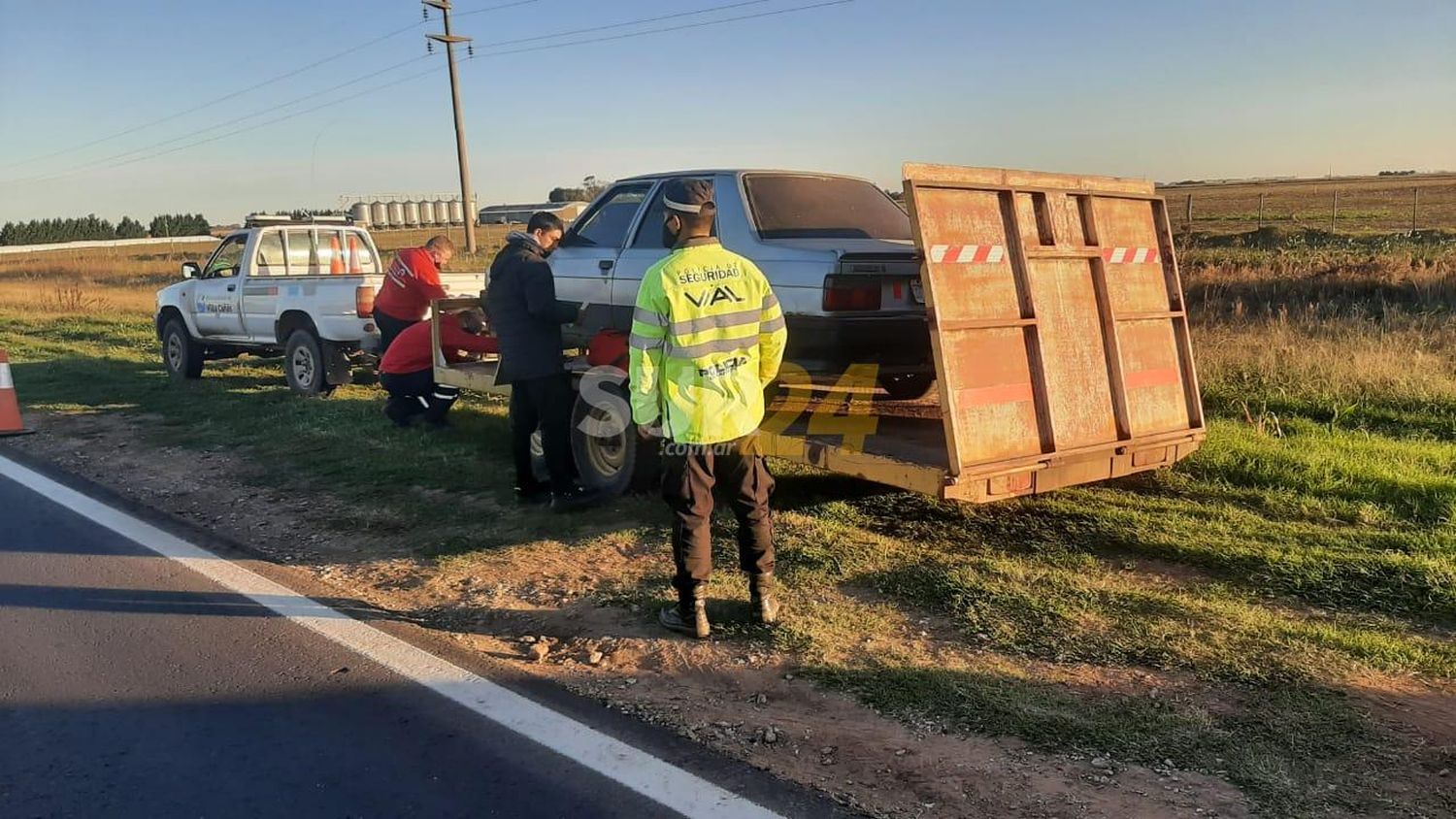 La Agencia Provincial de Seguridad Vial realizó control vechicular en ruta 94