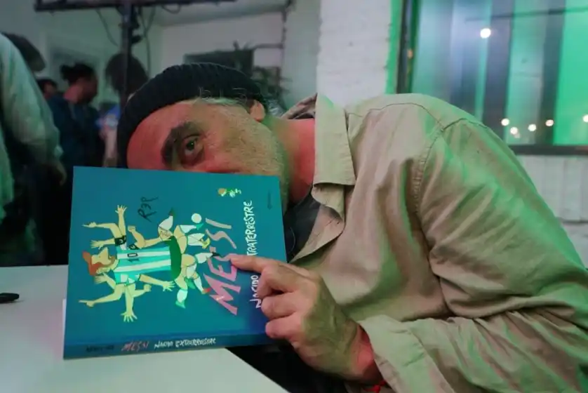 «Messi, nacido extraterrestre», un viaje épico de Rep sobre la historia del capitán de la Scaloneta