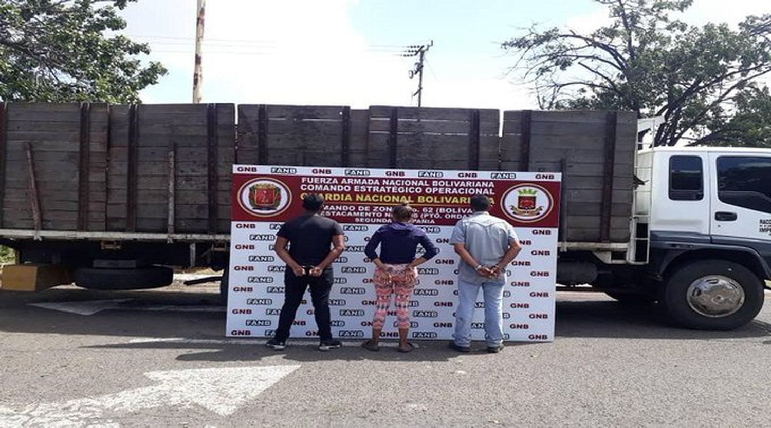 Más de 14 toneladas de material ferroso retenidas por la GNB en Bolívar