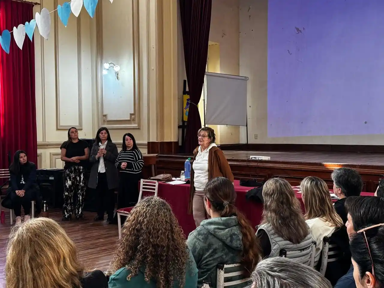 Jornada institucional en la Escuela Normal Ernesto A. Bavio