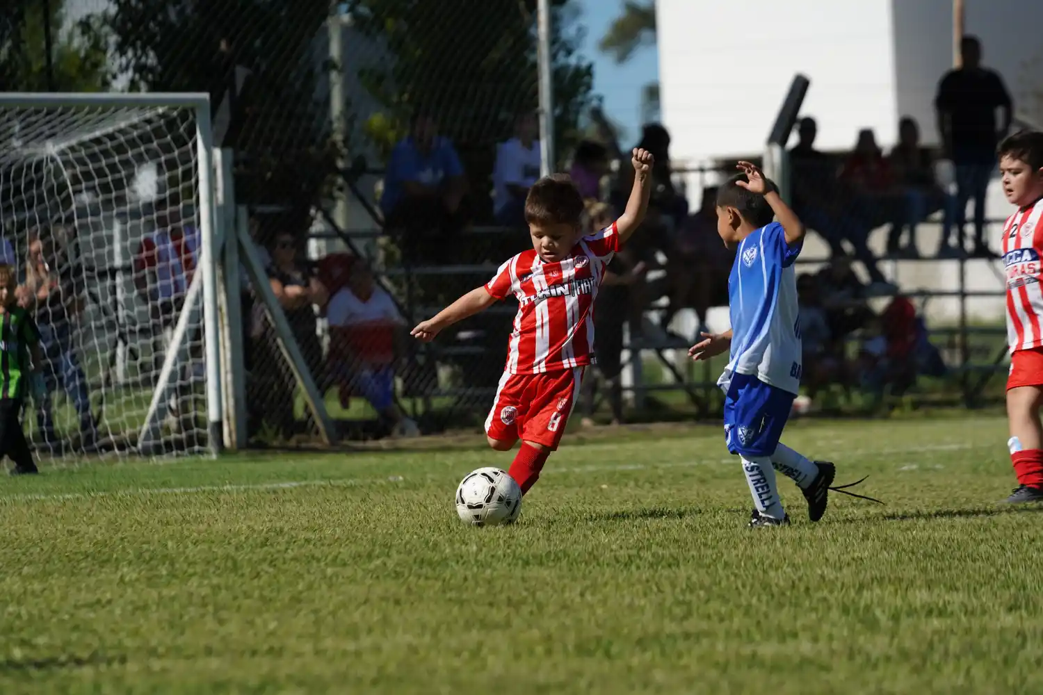 Los más chicos disfrutarán de la jornada sabtina a puro fútbol.