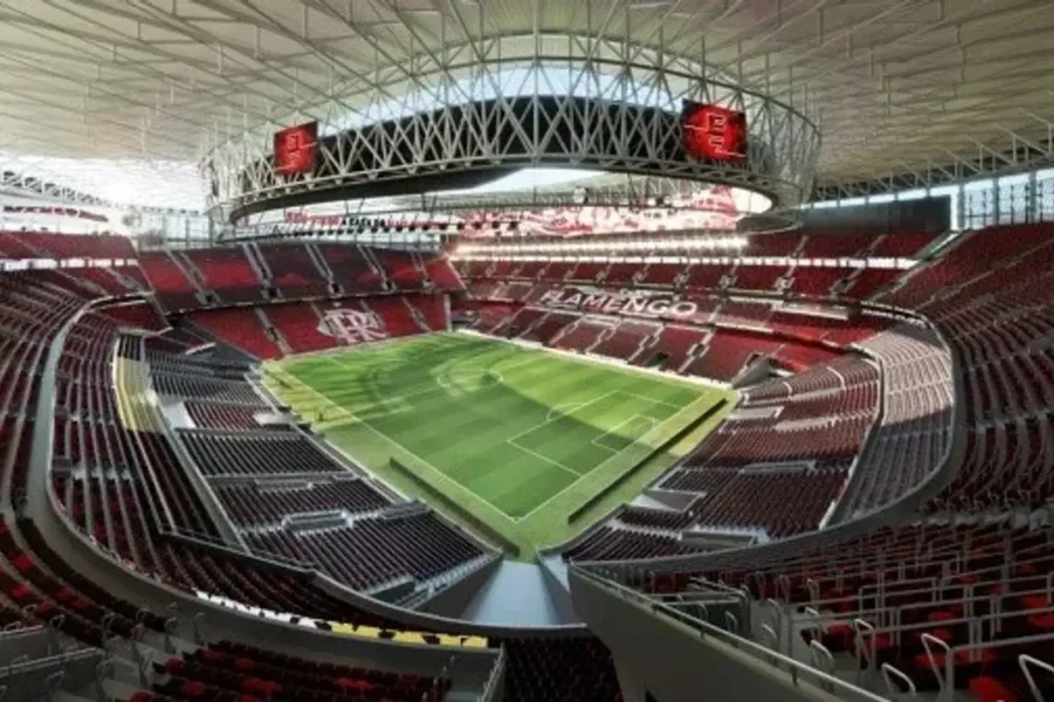 Así sería el nuevo estadio de Flamengo