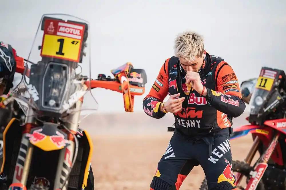 Kevin Benavides tuvo una gran etapa.