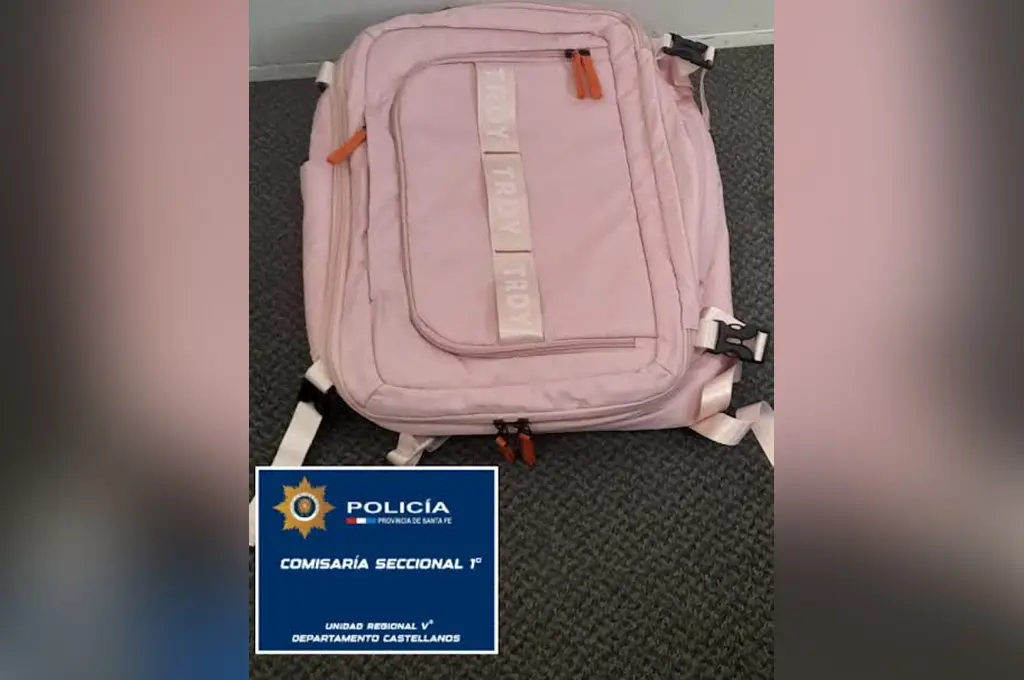 Robó una mochila de una librería y lo alcanzó la policía
