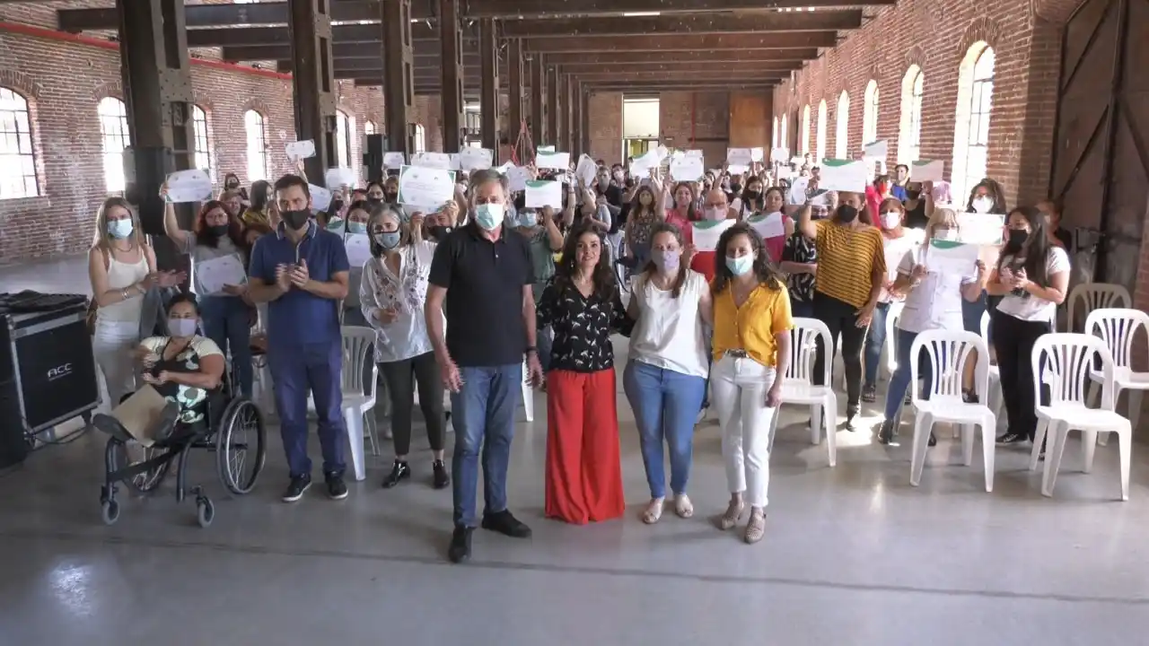 La Municipalidad capacitó a personal de cuidado