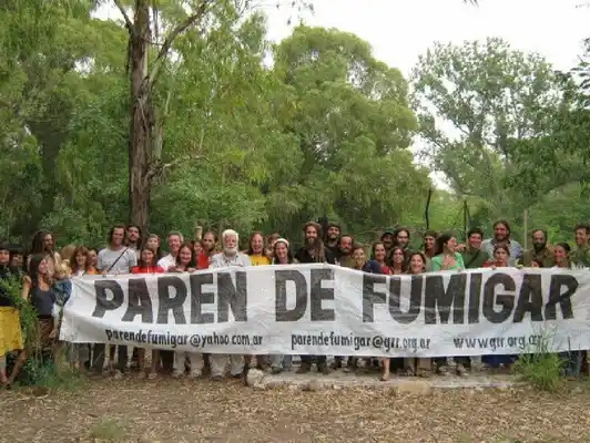 Un ecologista denunció en la Fiscalía fumigaciones sin medidas de seguridad