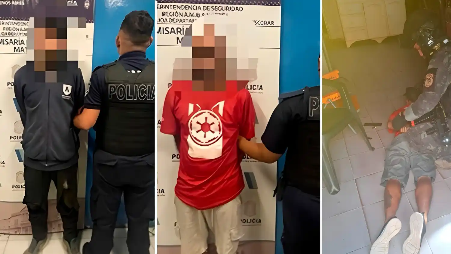 Los aprehendidos fueron liberados a las pocas horas - Foto El Diario de Escobar