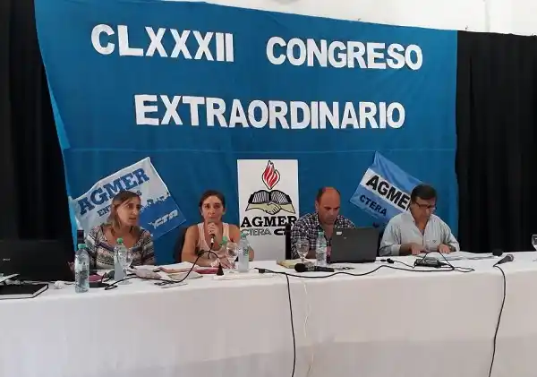 El Congreso de Agmer rechazó la propuesta salarial y exige una oferta superadora