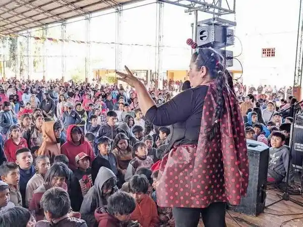 El Municipio de Ingeniero 
Juárez agasajó a la niñez