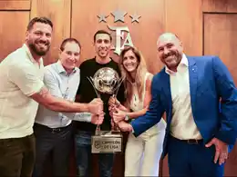 Qué dijo Di María tras su primer título con Central y en el fútbol argentino