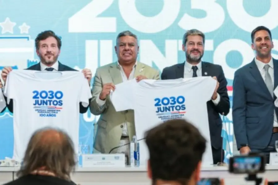 La Conmebol confirmó que Argentina, Uruguay y Paraguay inaugurarán el Mundial 2030