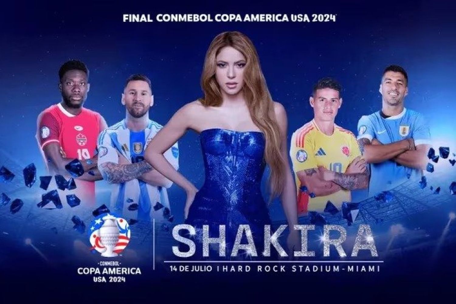 Shakira cantará en el entretiempo de la final de la Copa América