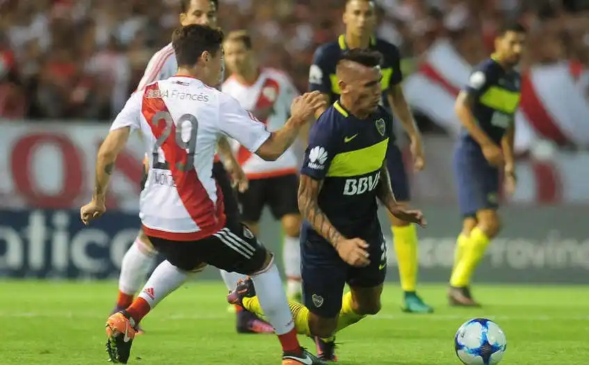 Los goles de Driussi y Mina le dieron la victoria a River ante Boca 