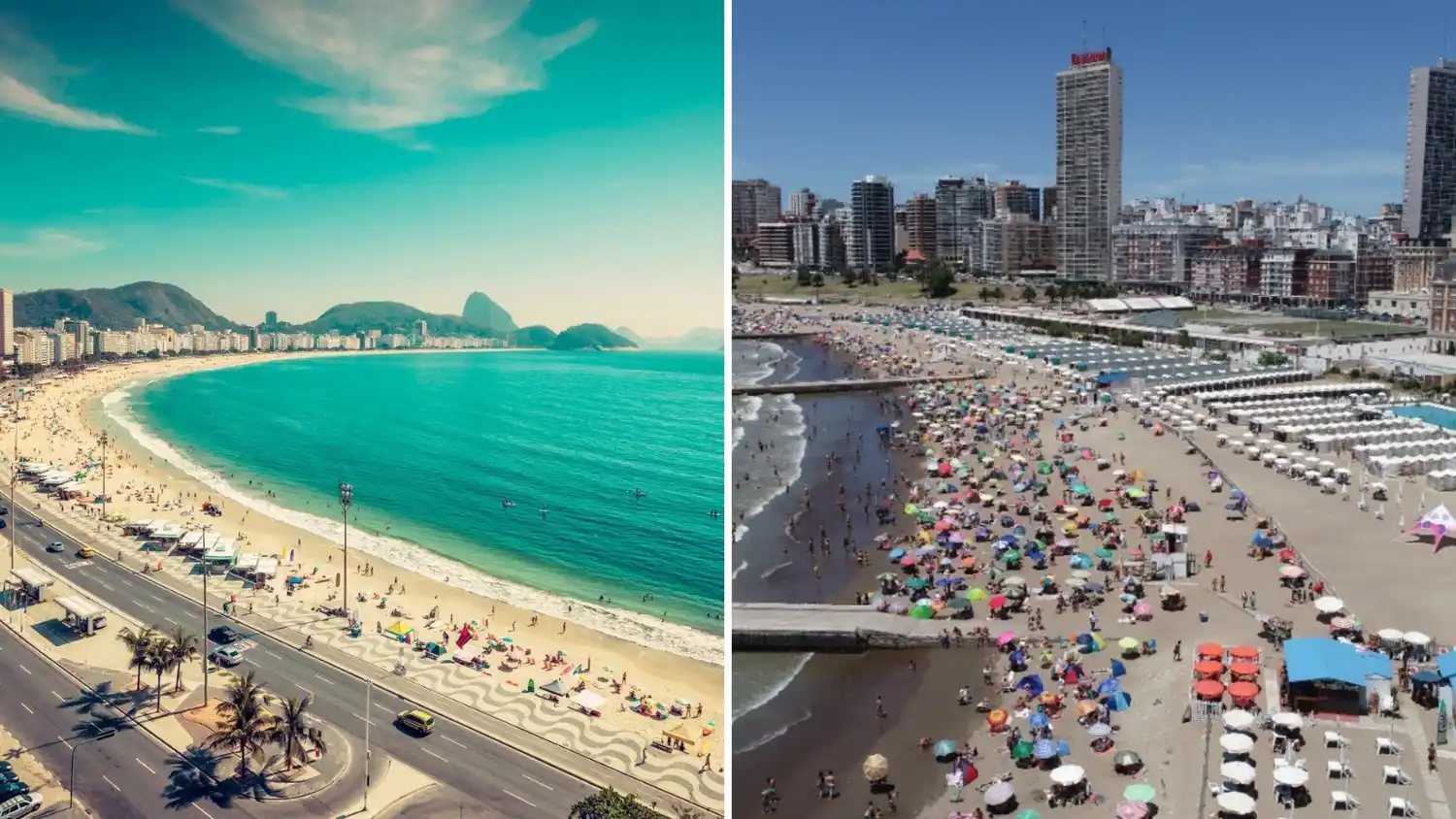 Verano 2025: cuál es la diferencia entre el precio de la Costa Atlántica y las playas de Brasil