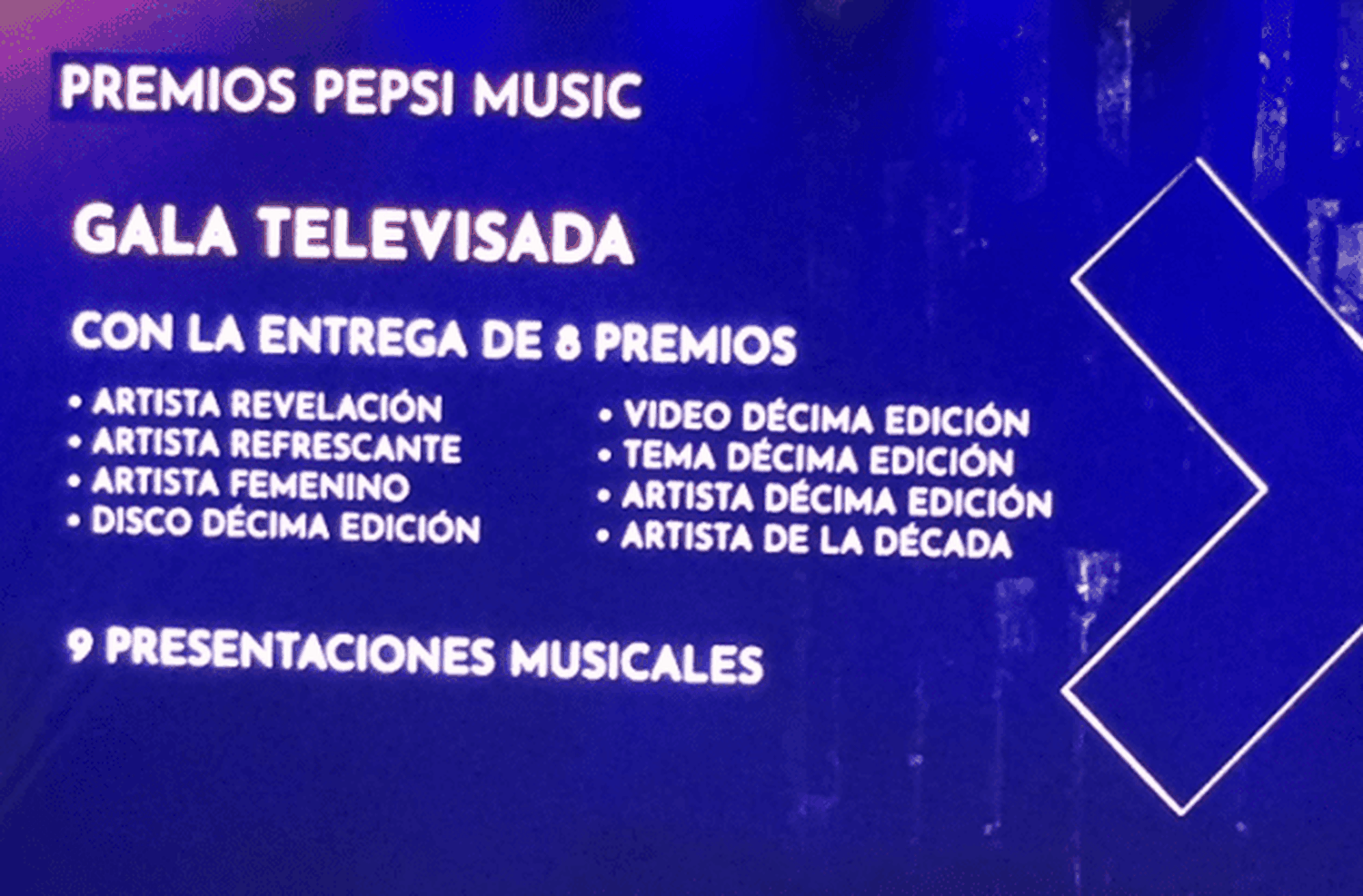 Los Pepsi Music celebrarán con todo sus diez años. Foto CL