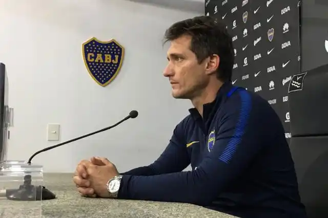 Barros Schelotto apunta al partido de Boca con Newells: "Pavón va a estar bien para el domingo"