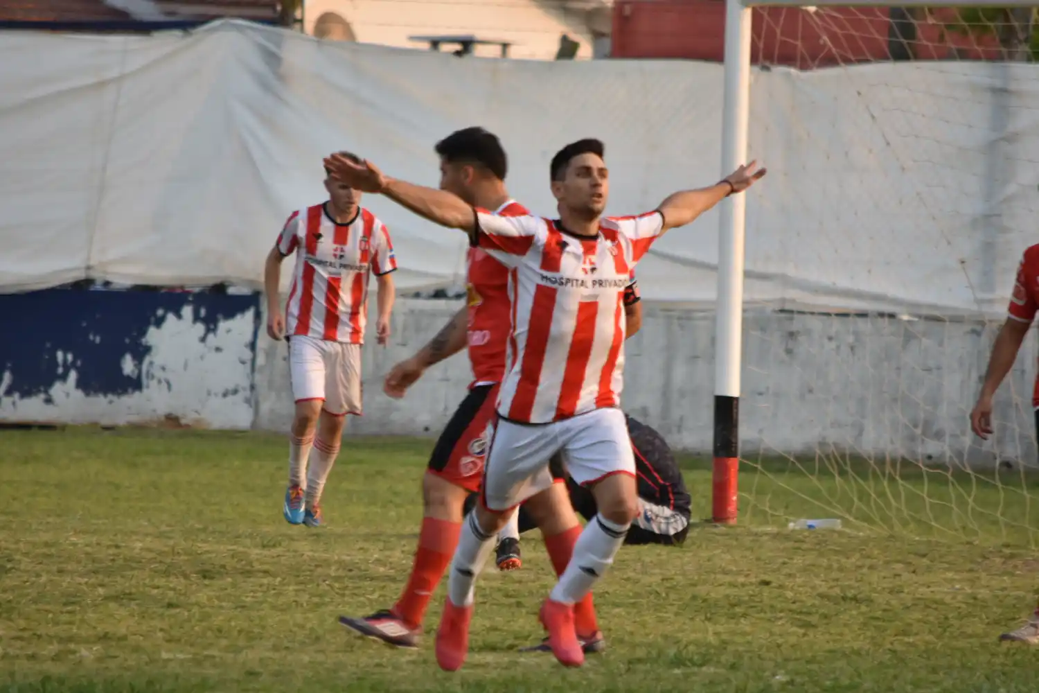 Franco Boaglio es el goleador de la Primera A con cuatro goles.
