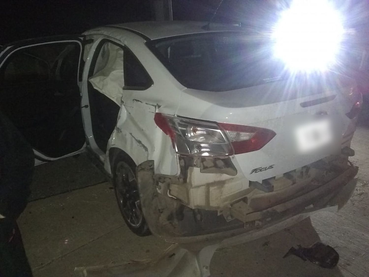 INTERVENCIÓN BOMBEROS VOLUNTARIOS DE SANTA CLARA DE SAGUIER EN ACCIDENTE VEHICULAR. - 2