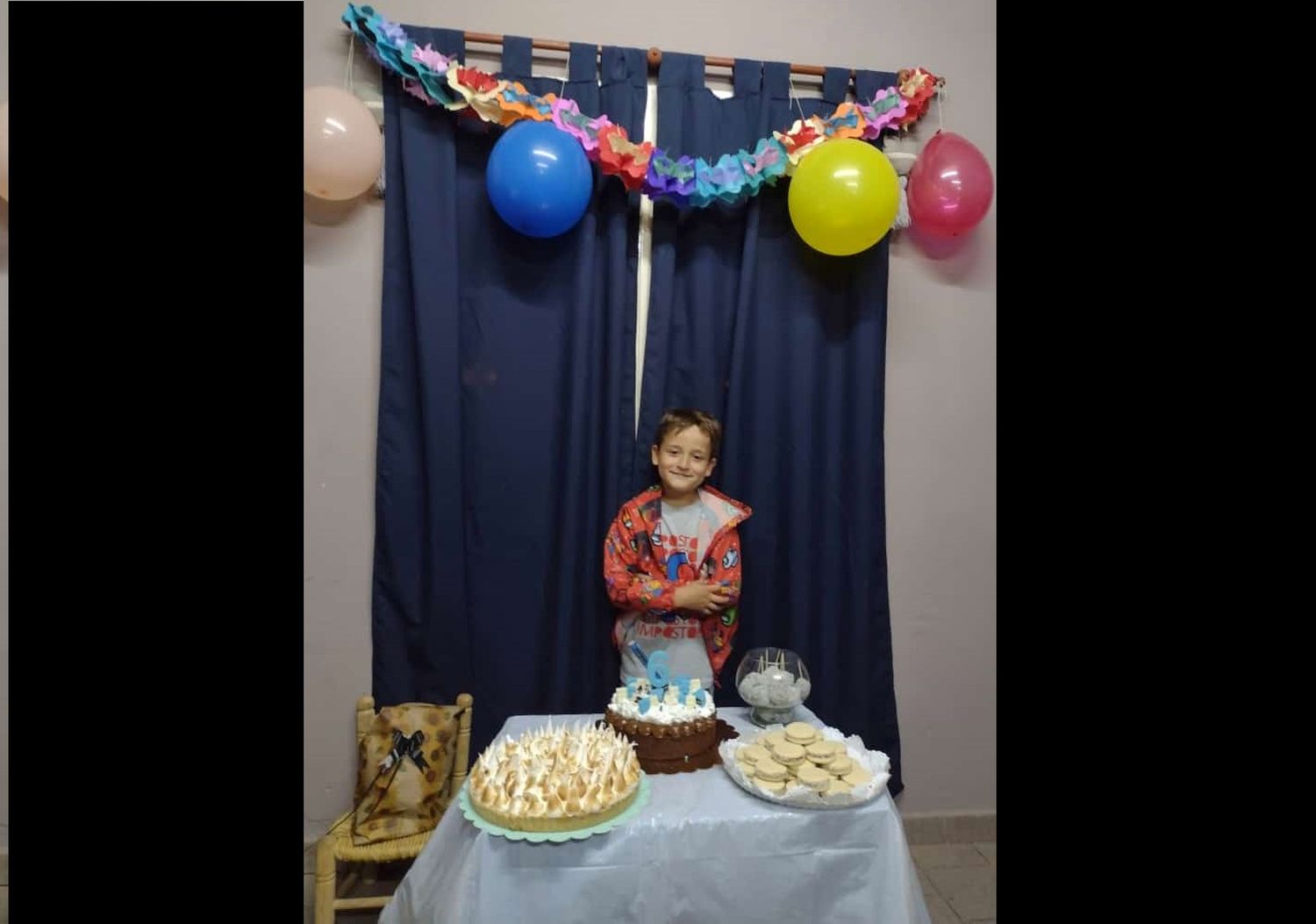 Noah cumplió 6 años
