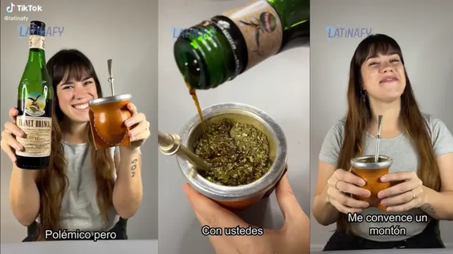 “FerMateChallenge”: el polémico invento de mate con fernet que revolucionó las redes